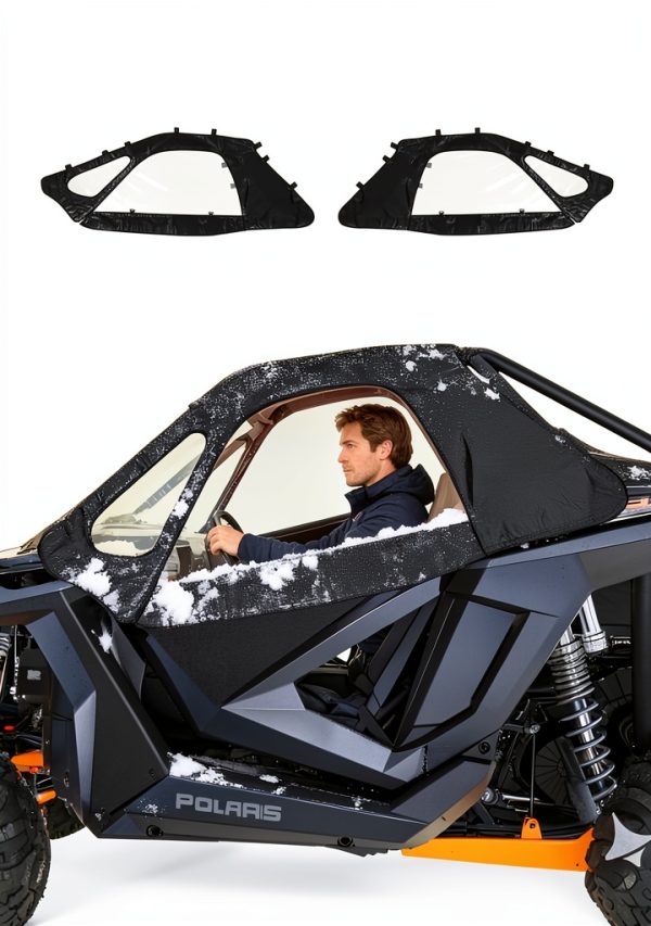 ZIDIYORUO Waterproof RZR Cab Enclosures for Polaris RZR PRO-2