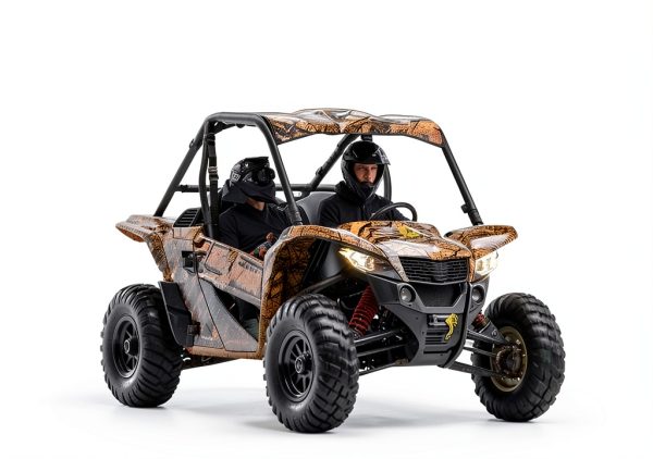 HECASA Black ATV Roof for Yamaha Rhino-1