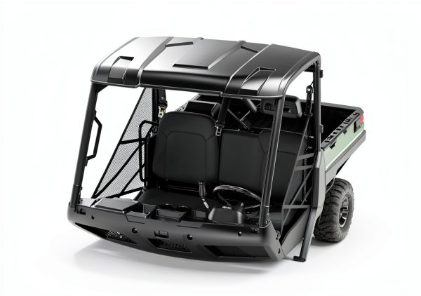 SAUTVS Black Polyethylene UTV Roof-1