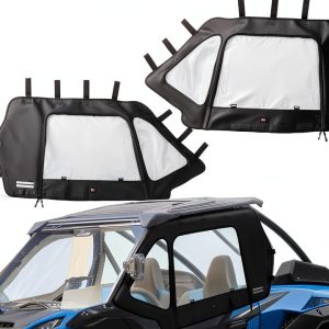KEMIMOTO ATV Soft Upper Doors PVC Waterproof-0
