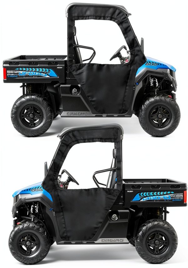 Uforce 600 Soft Door QYMOTO ATV Cab 600D Fabric-0