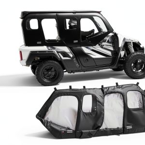 UTV Cab Enclosure KEMIMOTO Soft Weatherproof-0