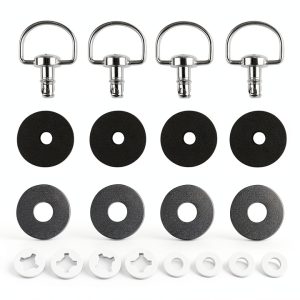 Kemimoto Aluminum ATV Roof Pins for Can Am Maverick X3-0