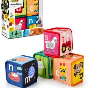 Baby Einstein Soft Stacking Blocks by Kids2-0