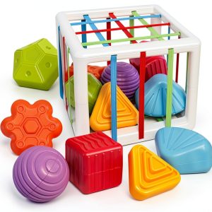 LiKee Shape Sorter Toy for Babies-0