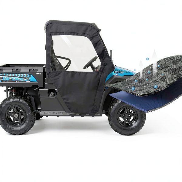 Uforce 600 Soft Door QYMOTO ATV Cab 600D Fabric-3