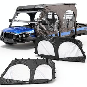 UTV Soft Upper Door KEMIMOTO Weather Seal Cab Kit-0