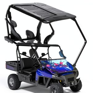 Polaris Ranger Hard Top Roof ECOTRIC Black Plastic-0