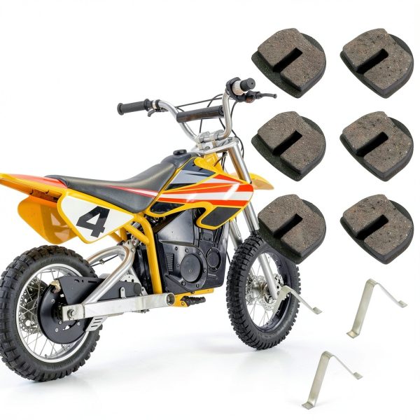 KAMIER Rear Disc Brake Pad for YK2 Flame Caliper – Organic Material,-1