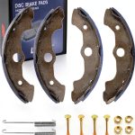OLIFANT Front Brake Shoes for Honda ATV – Polished Semi‑Metallic Set-0