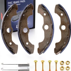 OLIFANT Front Brake Shoes for Honda ATV – Polished Semi‑Metallic Set-0