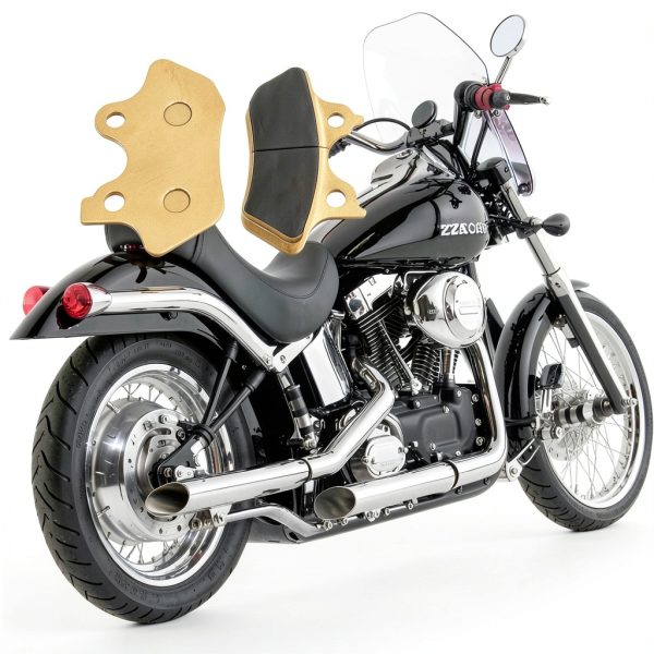 Yoursme Ceramic Brake Pads for Harley Davidson Touring and Dyna 6 Pack-5