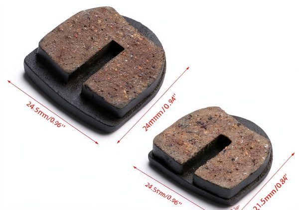 KAMIER Rear Disc Brake Pad for YK2 Flame Caliper – Organic Material,-6