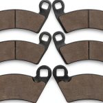 Polaris Ranger Front Brake Pads Kabing Semi-Metal Set FA354R-0