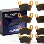 Polaris Brake Pads OLIFANT Front and Rear Sintered Copper Ceramic Set-0