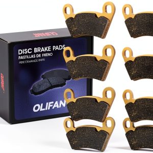 Polaris Brake Pads OLIFANT Front and Rear Sintered Copper Ceramic Set-0