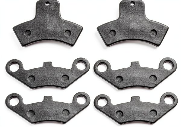 Joygowe UTV Rear Brake Pads Semi-Metallic for Polaris Scrambler-1