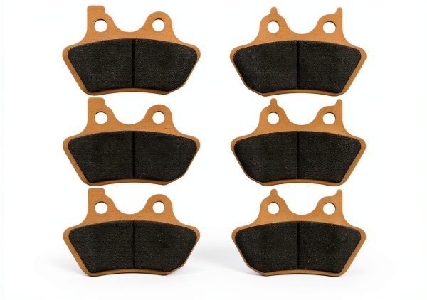 Yoursme Ceramic Brake Pads for Harley Davidson Touring and Dyna 6 Pack-0