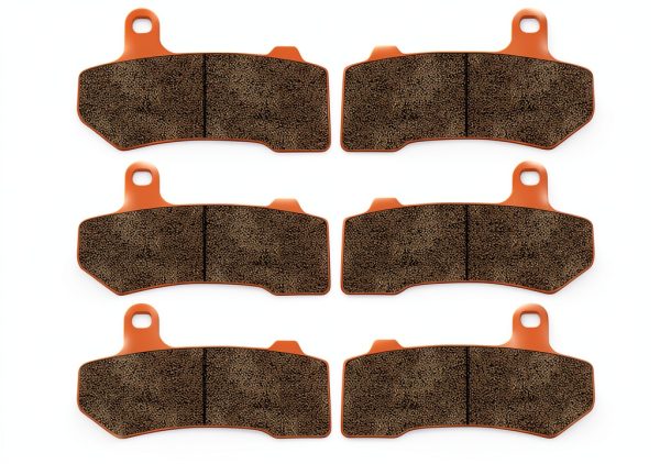 Harley Davidson Brake Pad Kit Zinger Copper Front and Rear 3 Pack-0