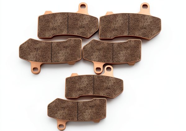 Harley Davidson Brake Pad Kit Zinger Copper Front and Rear 3 Pack-1