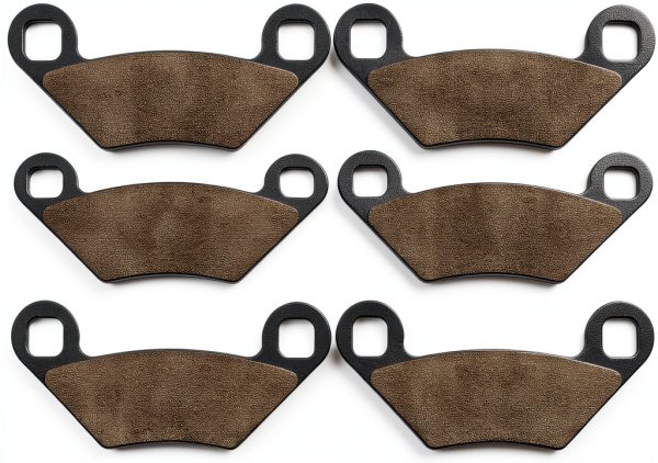 LOCOPOW Front Brake Pads for Polaris Sportsman 500/550/850 SemiMetal-1