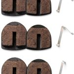 KAMIER Rear Disc Brake Pad for YK2 Flame Caliper – Organic Material,-0