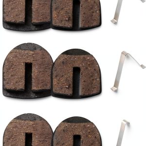 KAMIER Rear Disc Brake Pad for YK2 Flame Caliper – Organic Material,-0