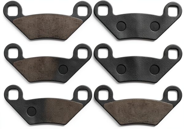 LOCOPOW Front Brake Pads for Polaris Sportsman 500/550/850 SemiMetal-8