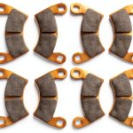 Zinger Brake Pads for RZR XP 1000 EPS Sintered Copper Front/Rear Set-0