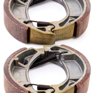 NewYall Front & Rear Brake Shoes Kit – Ceramic for Honda CR Series-0