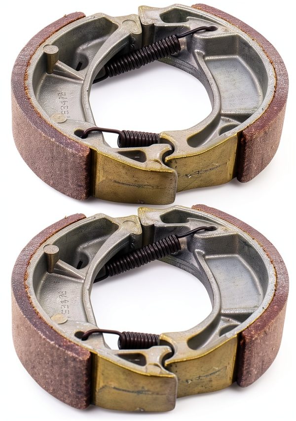 NewYall Front & Rear Brake Shoes Kit – Ceramic for Honda CR Series-0