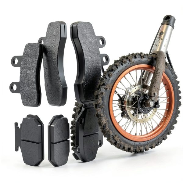 Brake Pads JERBOR Front & Rear Disc for Tuttio Soleil01 Bike Black-1