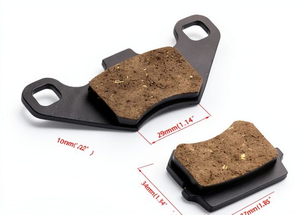 Rear Disc Brake Pads FVRITO 125cc ATV Quad Copper Alloy 2 Pack-4
