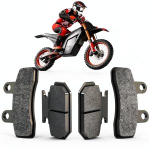 Brake Pads JERBOR Front & Rear Disc for Tuttio Soleil01 Bike Black-0